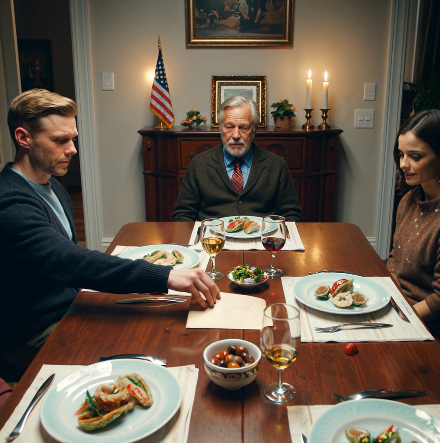 I smiled at the $200 Thanksgiving envelope—then Grandpa said he’d sent me $500,000.