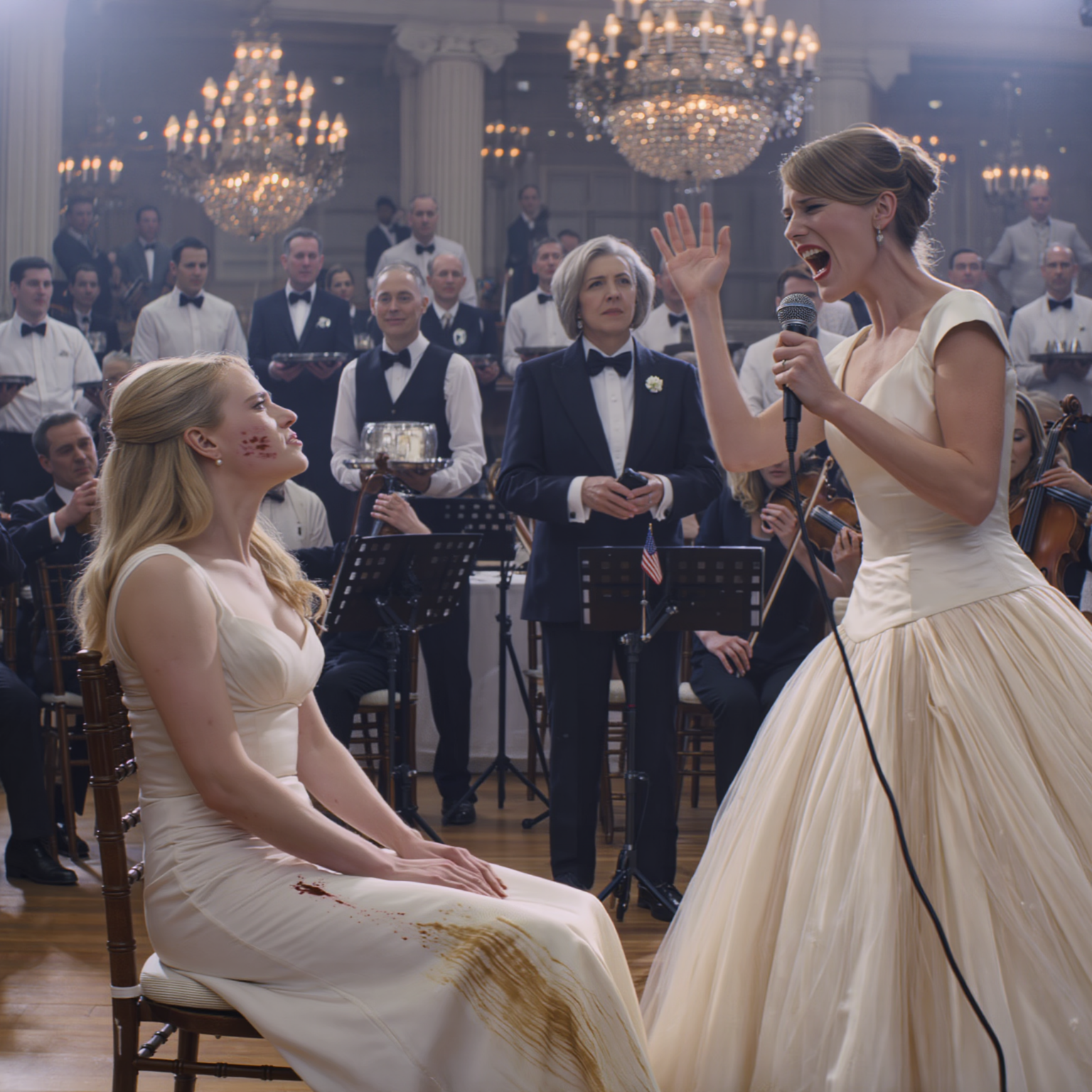 My Sister Slapped Me Across The Face At Her Wedding In Front Of 200 Guests Because I Refused To ‘Give’ Her My Yacht She Thought -Everyone Would Laugh, But A Judge In The Crowd Stood Up And Changed Everything…