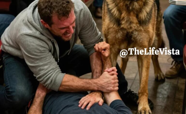 A Violent Man Attacked a 78-Year-Old Widow in a Café, Never Imagining Her Son Was a Navy SEAL Who Would Change the Town Forever