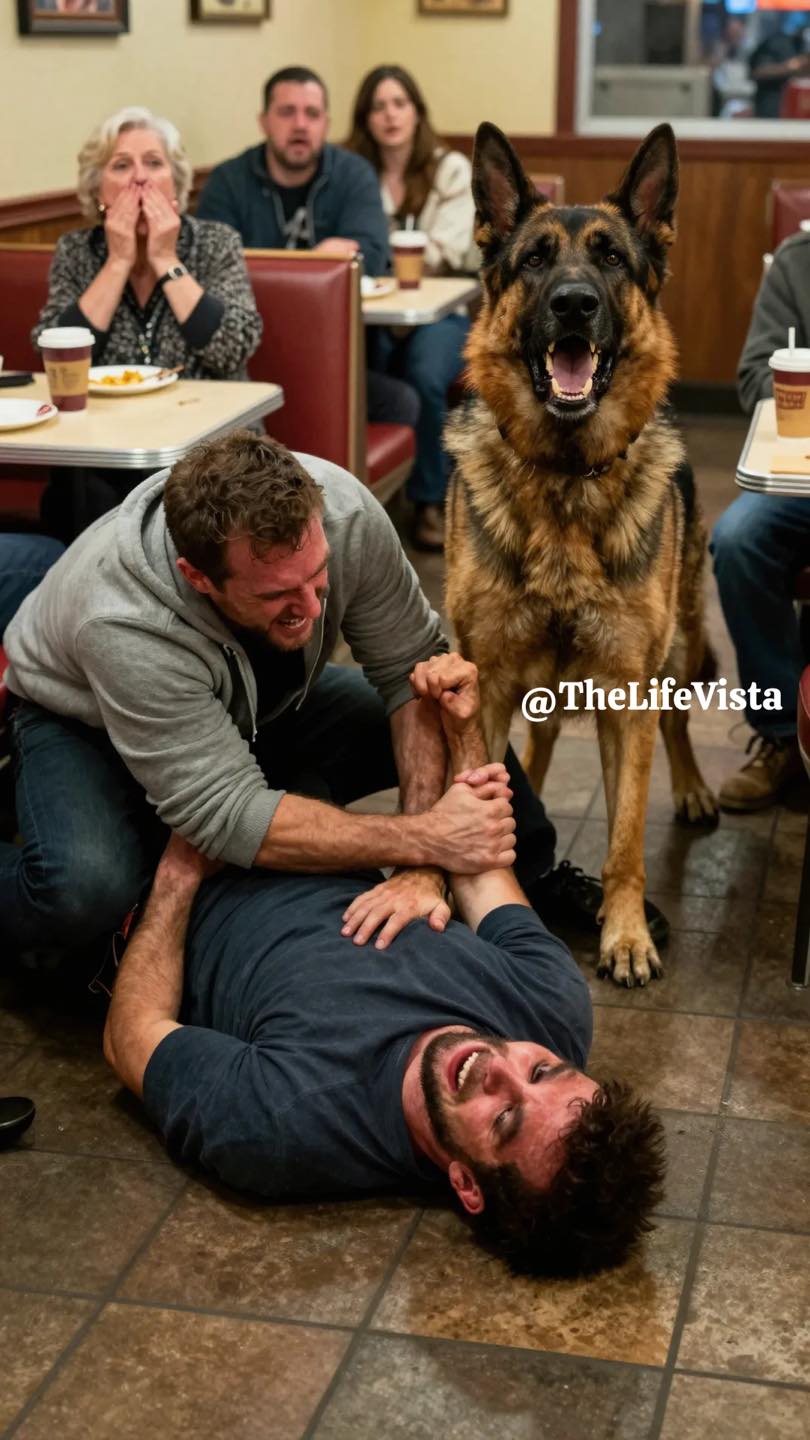 A Violent Man Attacked a 78-Year-Old Widow in a Café, Never Imagining Her Son Was a Navy SEAL Who Would Change the Town Forever