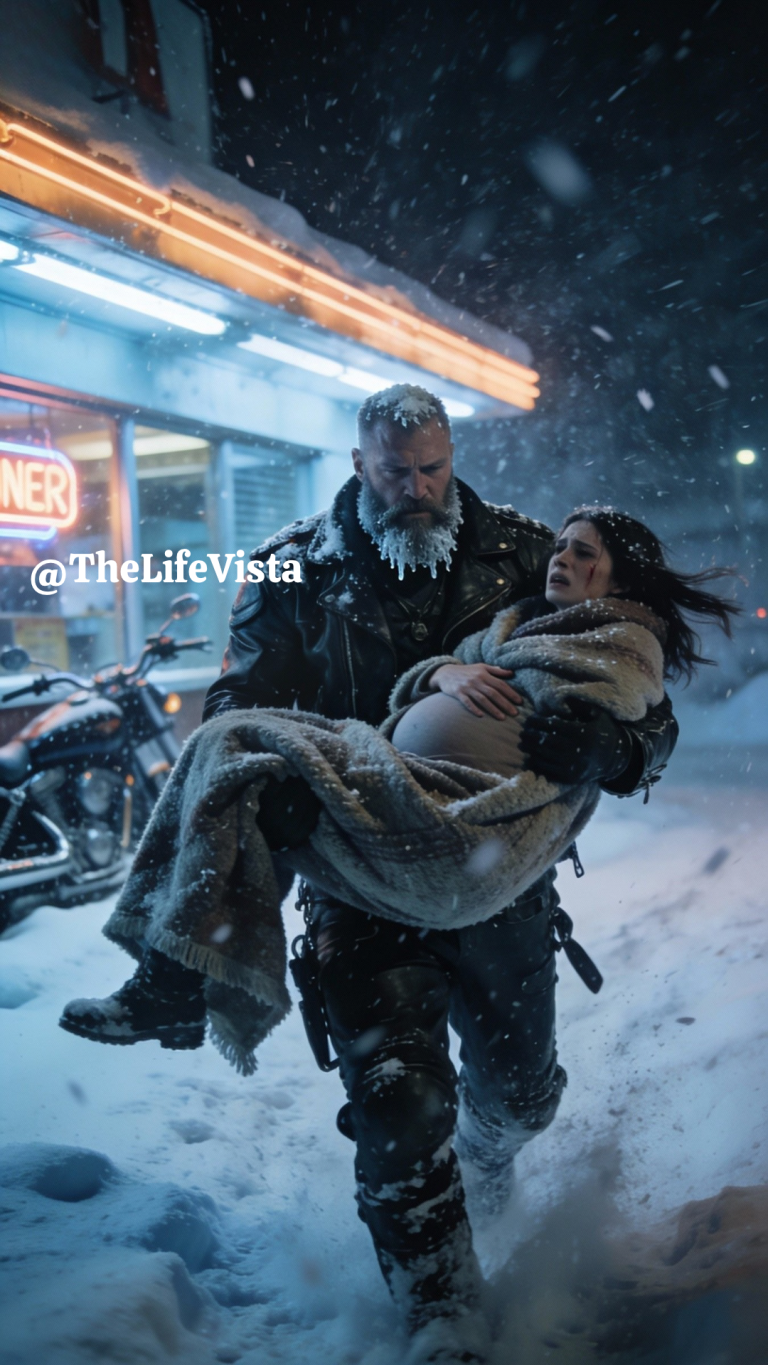 Her Car Died in a Blizzard at 38 Weeks Pregnant — Then a Biker Stopped