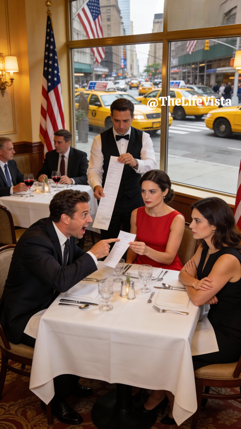 He Shamed Me Before His Rich Friends—and Walked Away Leaving Me to Cover a $4,000 Meal