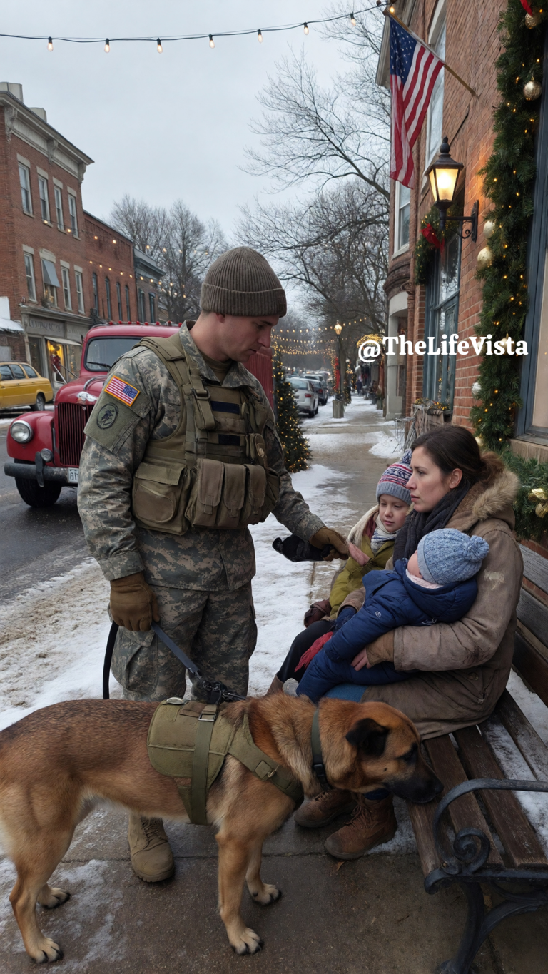 She Had No Money, No Shelter, and Three Children in the Cold on Christmas Eve — Then a Former Navy SEAL Stopped His Truck and Said, “Come With Me”