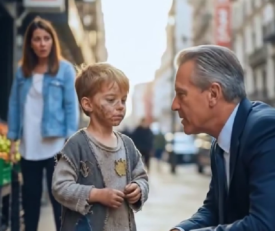 MILLIONAIRE IS SHOCKED WHEN HE MEETS A STREET CHILD WHO SPEAKS EVERY LANGUAGE