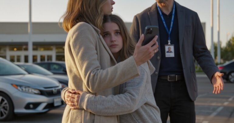 I Thought I Was Just Waiting for a Routine Appointment—Until a Terrified Teen Called Me “Mom,” and Her “Father” Walked In Like He Owned the Place