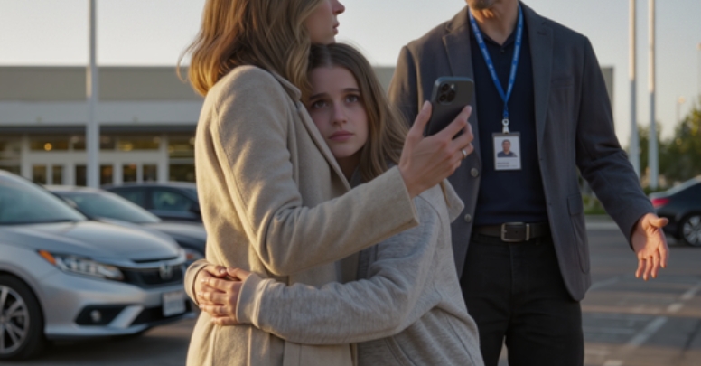 I Thought I Was Just Waiting for a Routine Appointment—Until a Terrified Teen Called Me “Mom,” and Her “Father” Walked In Like He Owned the Place