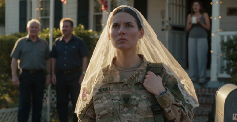 While I Was Stationed In Okinawa, My Dad Sold My House To Pay Off My “Deadbeat” Brother. When I Came Home, They Stood On The Porch Laughing: “You’re Homeless Now.” I Just Smiled. “What’s So Funny?” They Snapped. I Said, “THE HOUSE YOU SOLD WAS ACTUALLY