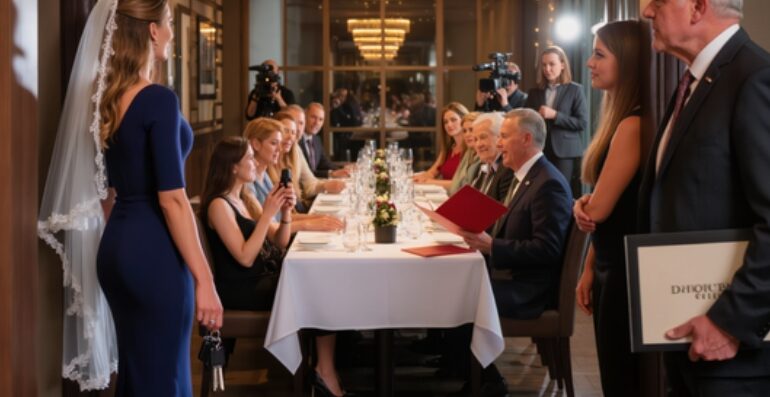 My Parents Threw Me A Surprise 30th Birthday Party. When I Walked In, 75 Relatives Were There, But No One Was Smiling. Dad Handed Me A Folder: “These Are The Dna Results. You’re Not Ours. We Want Our Money Back.” Mom Grabbed My Keys. THAT’S WHEN A STRANGER STEPPED OUT, CLAPPING…