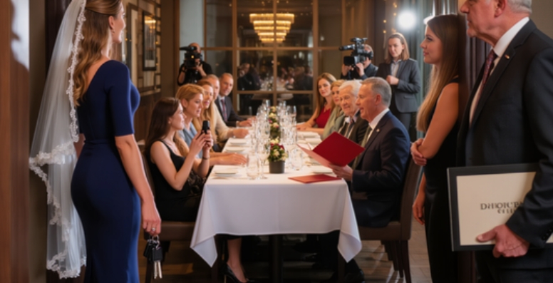 My Parents Threw Me A Surprise 30th Birthday Party. When I Walked In, 75 Relatives Were There, But No One Was Smiling. Dad Handed Me A Folder: “These Are The Dna Results. You’re Not Ours. We Want Our Money Back.” Mom Grabbed My Keys. THAT’S WHEN A STRANGER STEPPED OUT, CLAPPING…