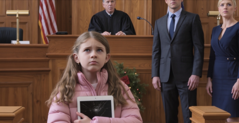 M-y Husband Sued For Full Custody, Calling Me “Unstable.” My Daughter Asked The Judge: “Can I Show You What Daddy Does?” When The Screen Lit Up, The Judge Ordered… THE DOORS LOCKED.