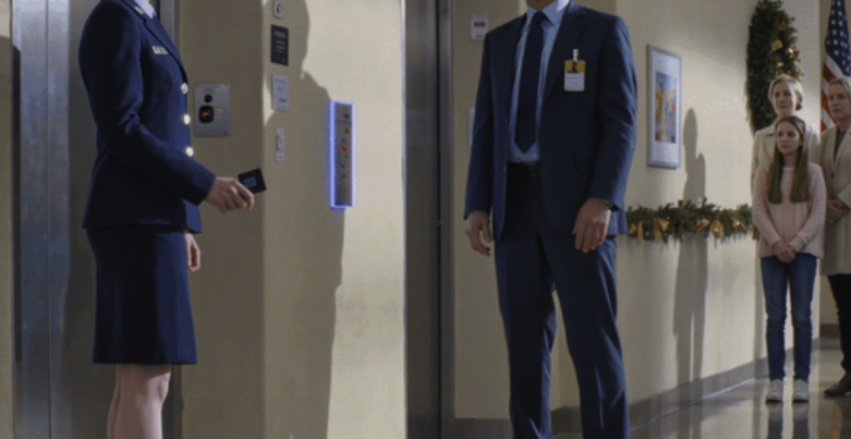 My Uncle Took Us To The Pentagon. “Take The Stairs,” He Ordered. “This Elevator Is For High Command Only.” I Swiped My Black Keycard. The Screen Turned Red: “Access Granted: Commander ‘Shadow-One’.” My Family Gasped. MY UNCLE FROZE IN TERROR.