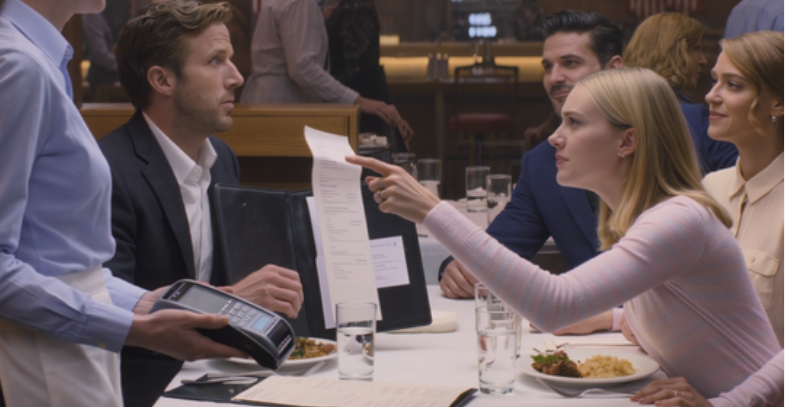 At Our Family Dinner, My Daughter Looked Right Past Me And Said, “You Really Don’t Have To Call Me Your Daughter Anymore. I’m More Comfortable With Mom’s New Boyfriend—And I Don’t Want To Hurt His Feelings.” I Just Smiled And Nodded, Sitting There Like A Stranger At My Own Table. No One Spoke To Me. Every Word I Tried To Add Got Brushed Off Like I Didn’t Exist. Then, When The Check Came, They Pointed The Waitress Straight At Me… So I Did Exactly What They Expected—At First. Then I Did What They Didn’t.