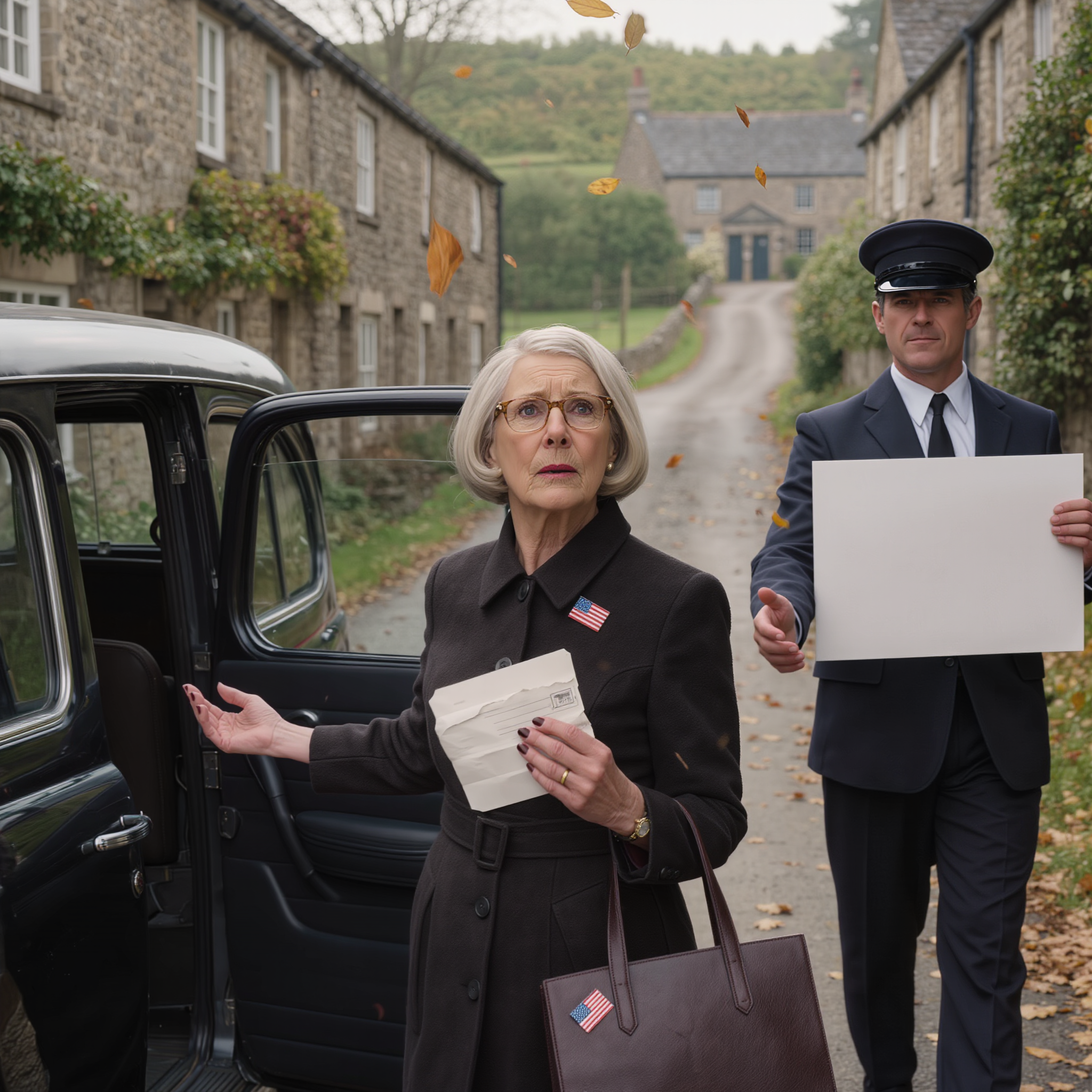 My son passed away and left me only a plane ticket to rural France. Everyone laughed when I opened the envelope. I went anyway. When I arrived, a driver was waiting with a sign bearing my name, and he said five words that made my heart race.