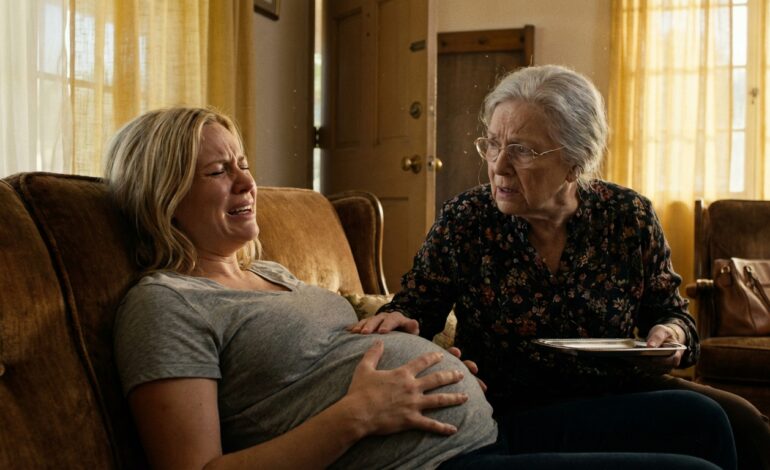 My mother-in-law stared at me as I lay weak with morning sickness.