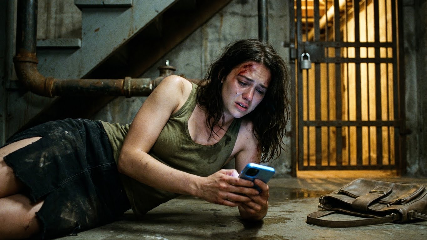 When i struck my husband’s mistress, he retaliated by breaking my leg and imprisoning me in the basement, but i used that moment to call my gangster father and coldly say, “dad, leave none of his family alive.”