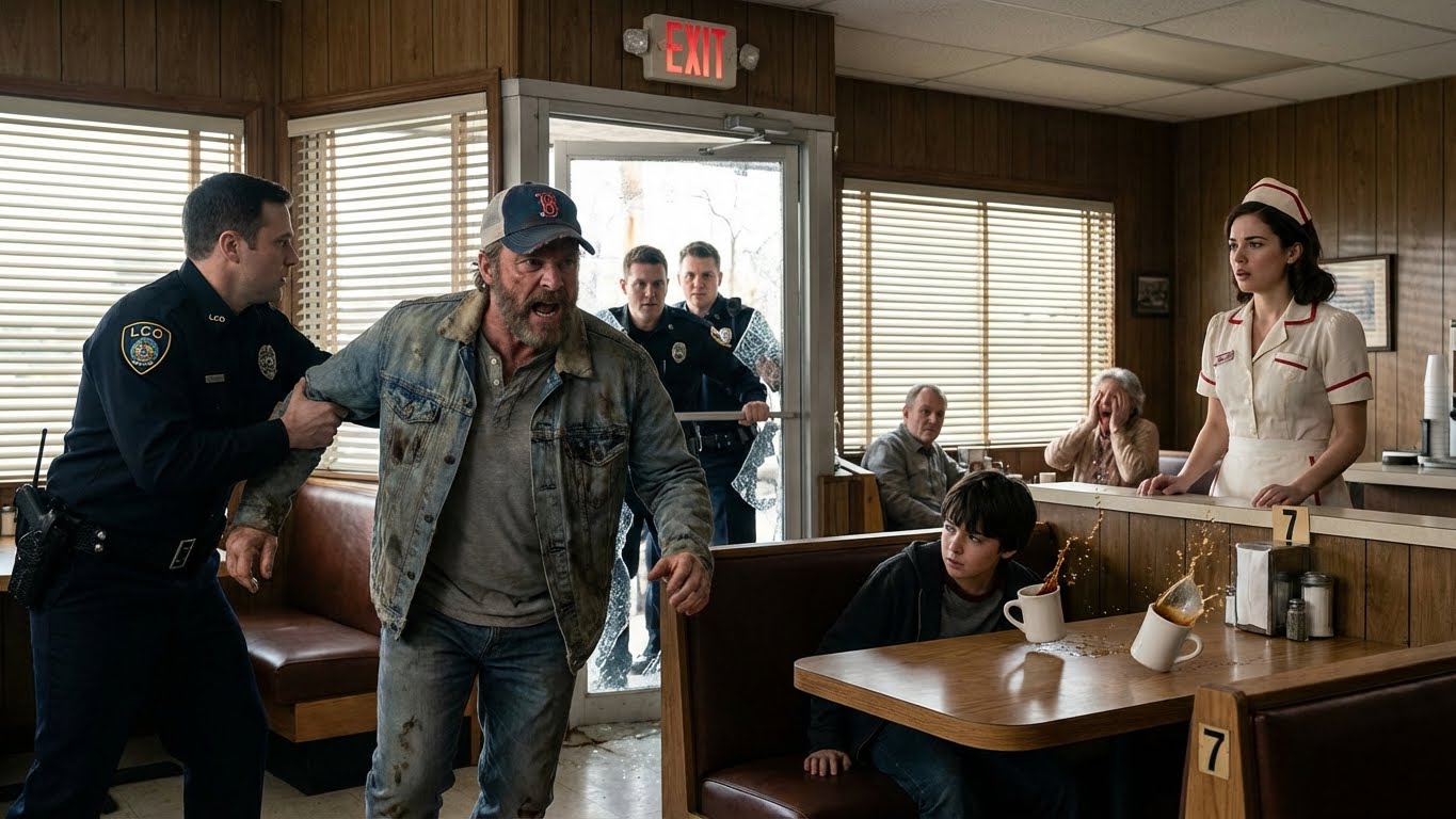 The quiet boy showed up every day and she fed him in secret, then one morning 4 SUVs pulled in and everything changed…