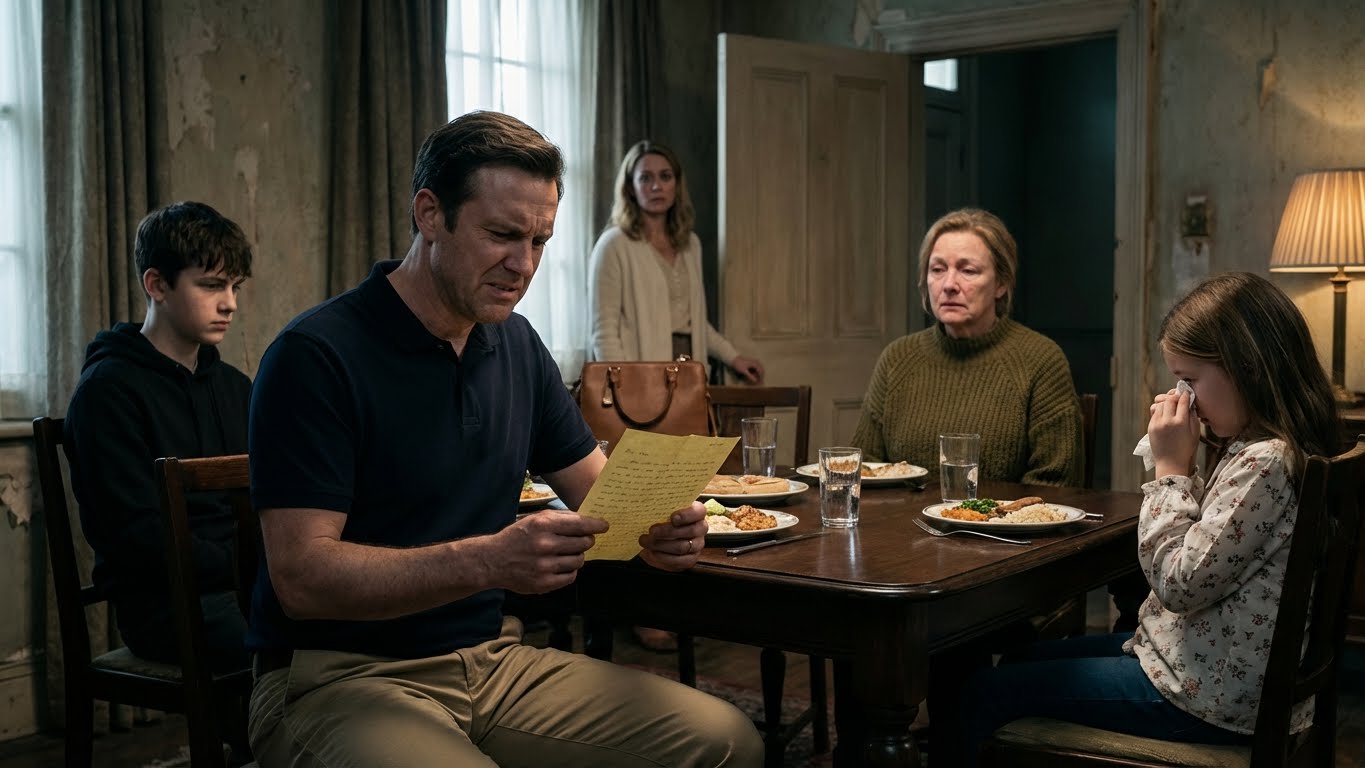 They cut me out like I never belonged. Then my son placed a letter from Grandpa in front of me and said, ‘He told me to wait for this moment.’ I read it aloud — and watched their faces crumble, one by one.