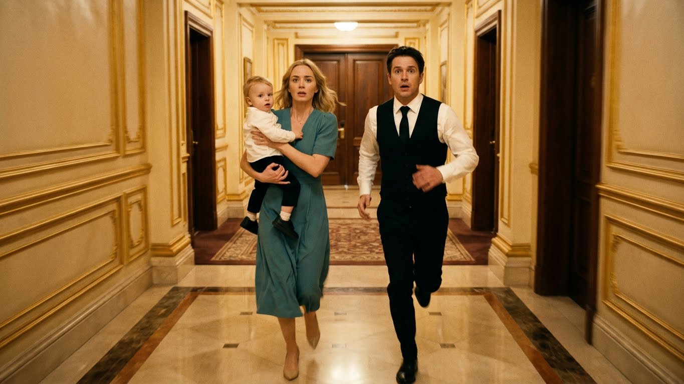 At the party held for my husband’s big promotion, our young son grew terrified and refused to let go of me.