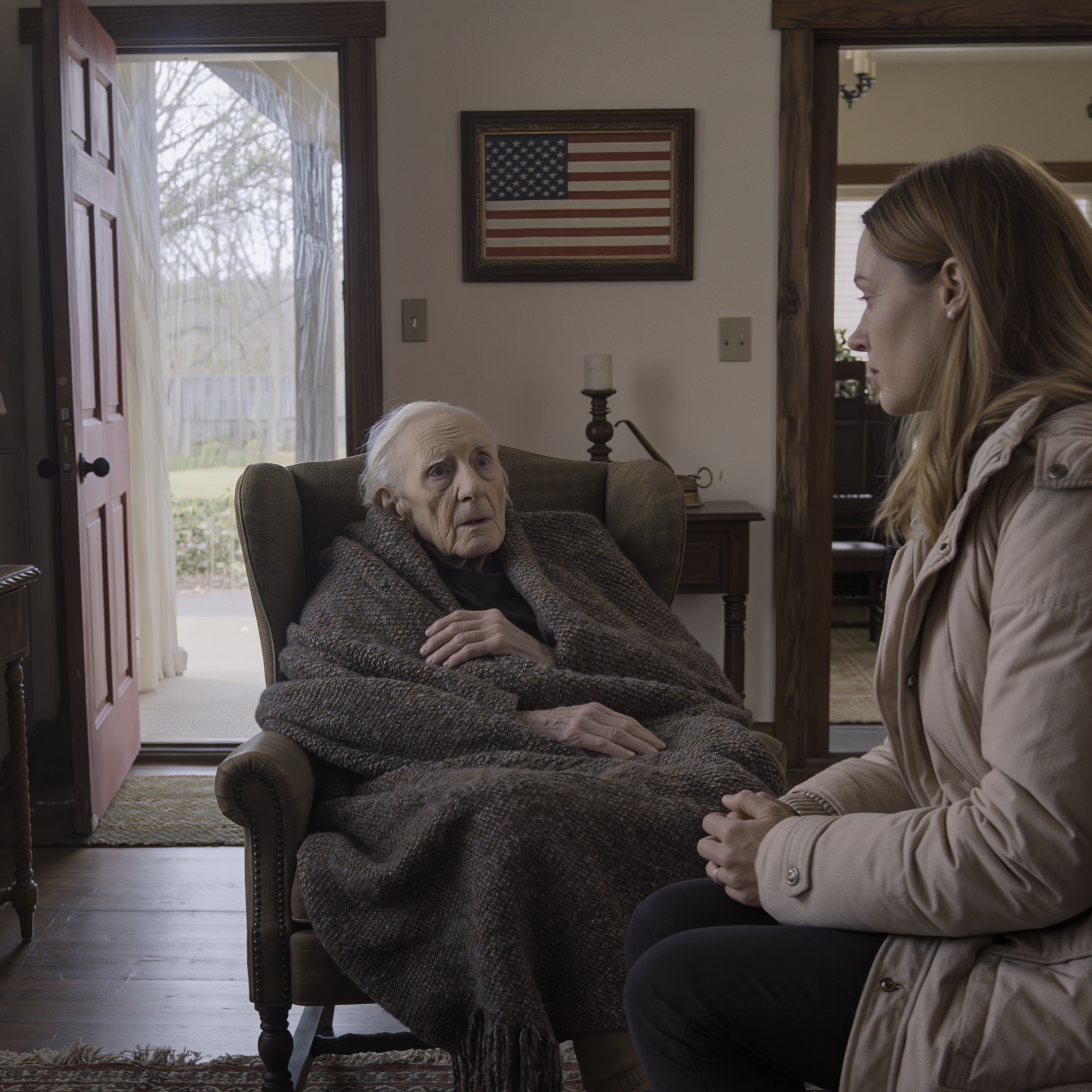 I came home for Thanksgiving to find my parents’ house dark and cold. A note from the kitchen: ‘We’re going on a cruise.’ But when I saw my dad shivering in the cold. They left him alone, but he opened his eyes and insisted, ‘They don’t know anything about helping me get revenge when I get home…’ I secretly planned for the moment they walked through the front door.