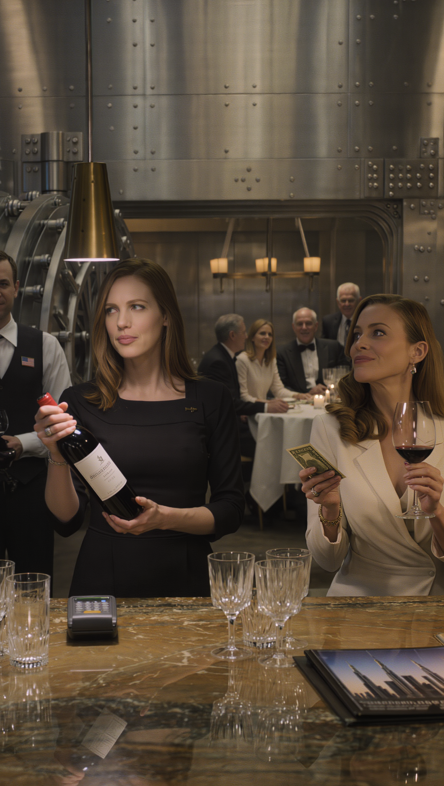 My family laughed at my “cheap” wine pick… and the bride said it had no depth—she didn’t know she was swirling a $15,000 bottle like tap water