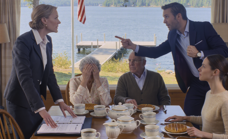 I sat in silence as my parents prepared to gift our family lake house to my ‘successful’ brother, completely unaware that i had secretly owned it for eight years to save it from his hidden debts—until he tried to forge my signature to steal it back.