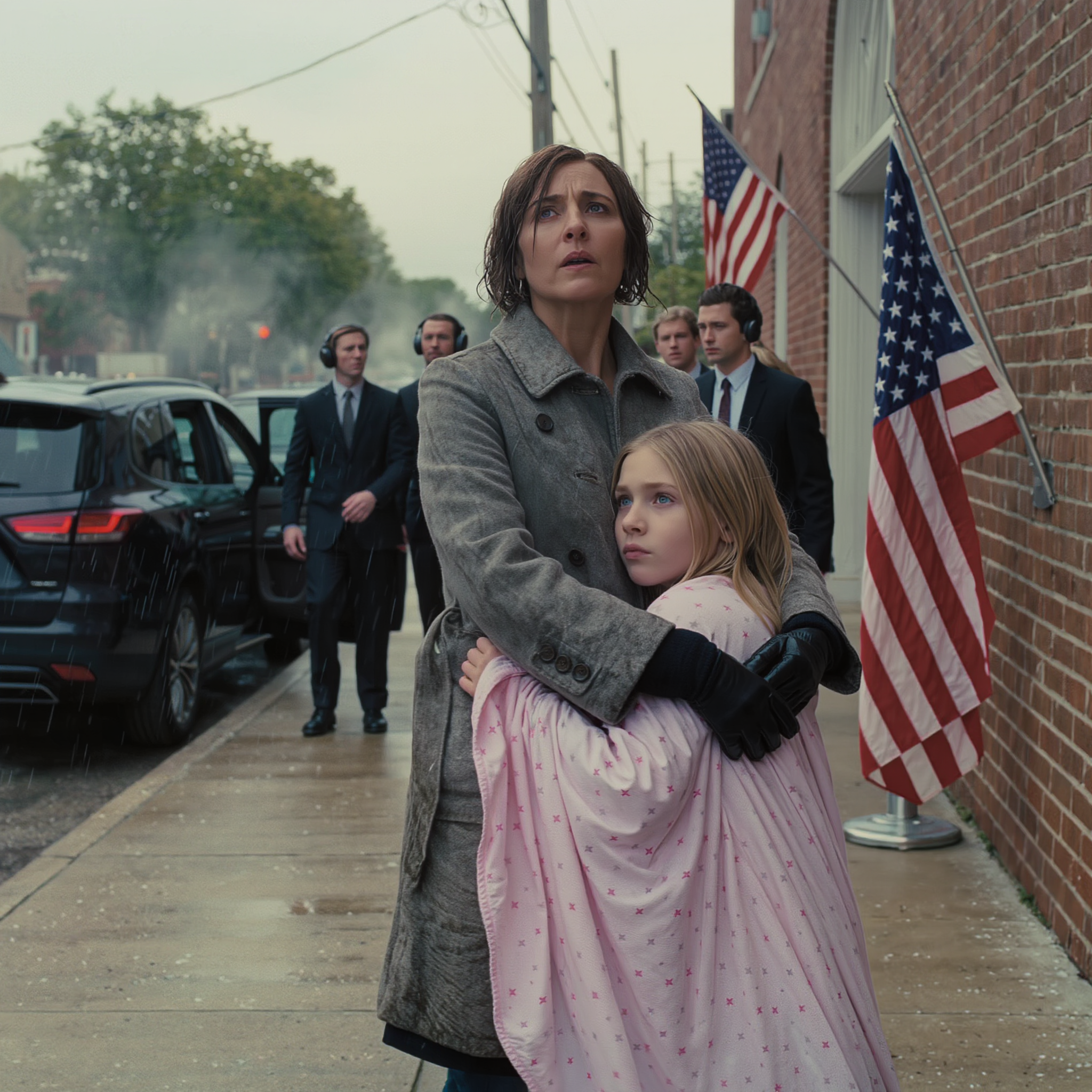 I sold my house to pay for my husband’s cancer treatment, but once he recovered he left me for a younger woman — three months later I was broke, sleeping near a shelter, using my last ten dollars on a lost little girl in a rainstorm… and watching seventeen black cars pull up for her while a billionaire walked in and looked straight at me.