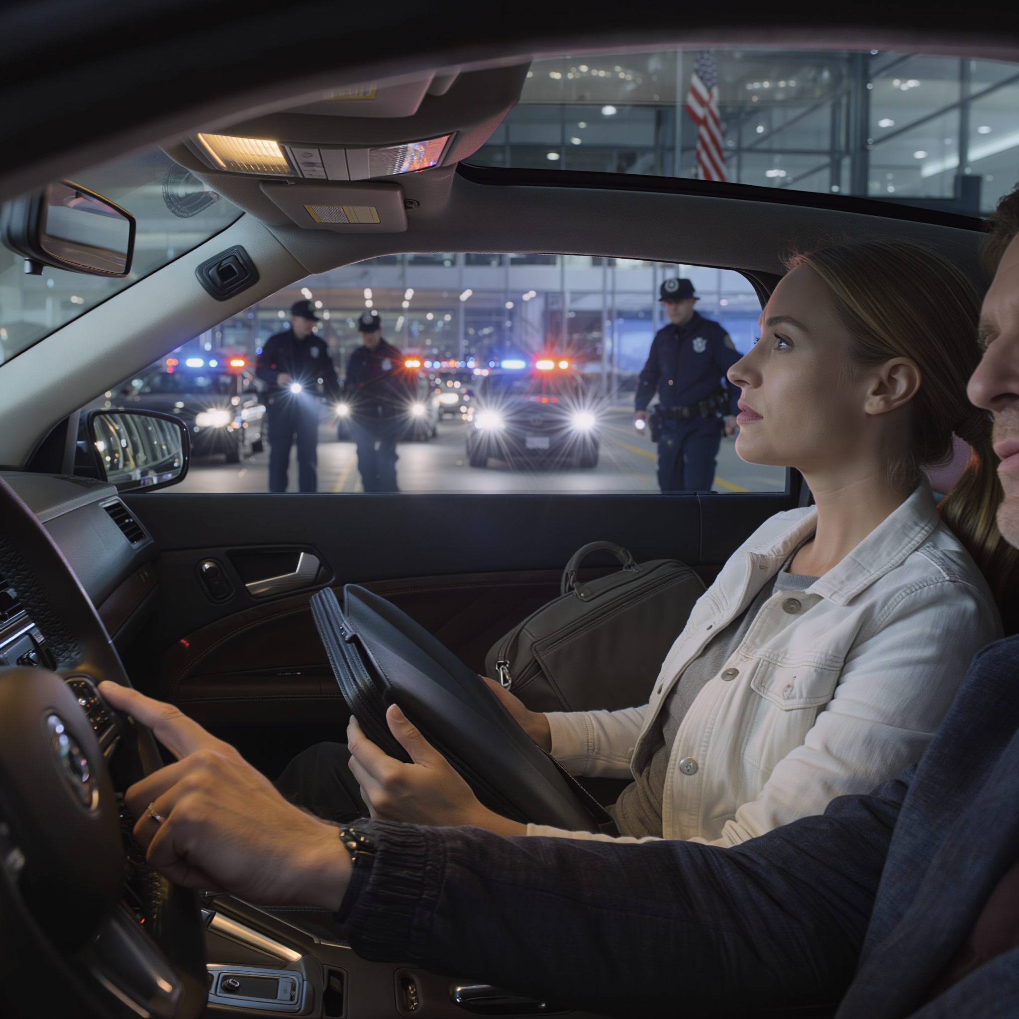 ‘Don’t get out yet,’ the driver whispered as we approached the airport. ‘Trust me, just five more minutes.’ I thought he was overreacting until his hands began to tremble on the steering wheel and he added, his lips barely moving, ‘Keep your head down.’