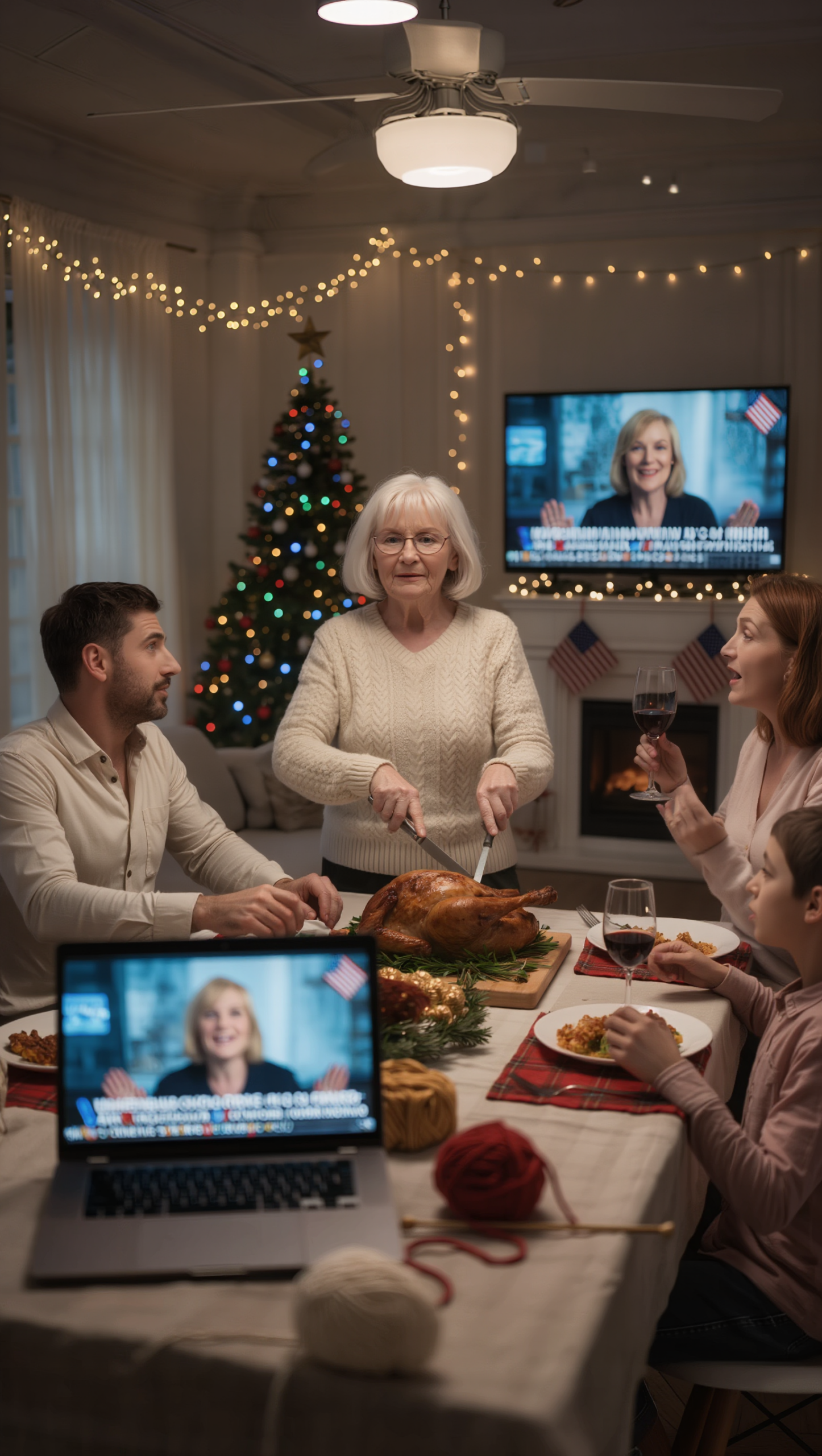 “Still trying to get rich?” my son-in-law mocked at Christmas dinner. My daughter added, “She can’t keep steady work.” All because I’d launched an online knitting course. Then, in perfect timing, the TV news began: “Local artist becomes millionaire.” My face filled the screen.