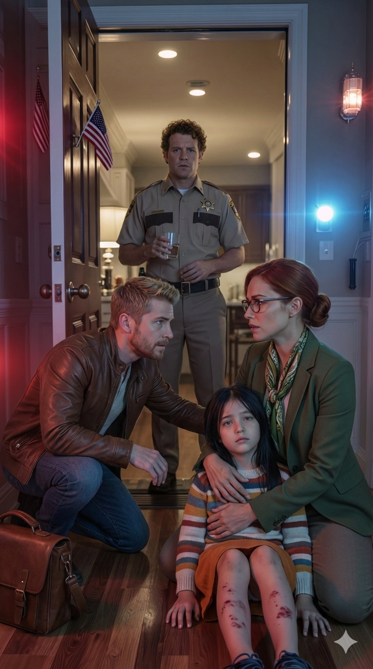 I came home at 11:47 p.m. and found my 9-year-old unresponsive by the door—then the paramedic looked at my husband and whispered a question that shattered everything