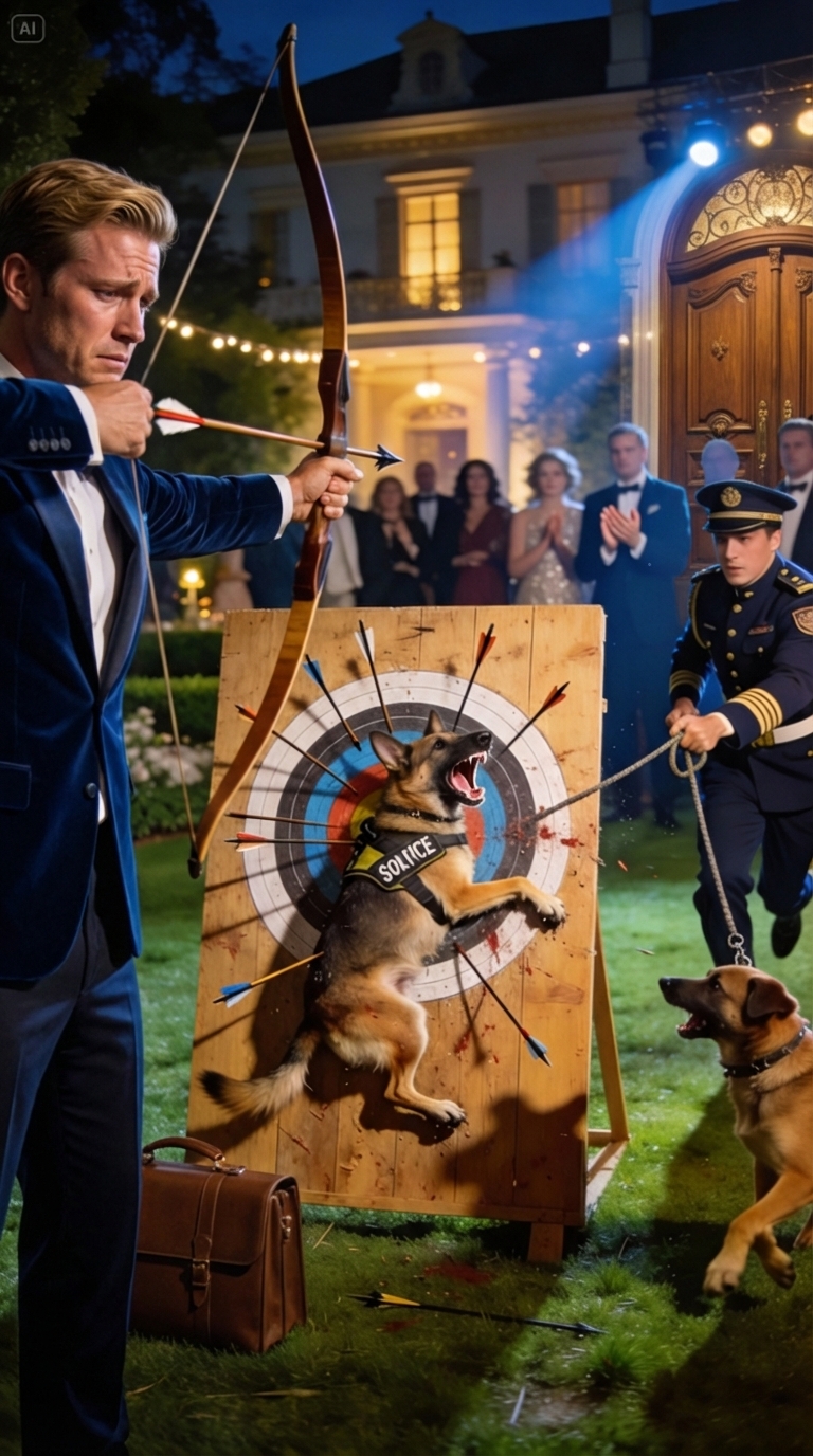 A Billionaire Shot at a Retired K9 for Sport—Unaware a Navy SEAL Heard the Cry…The Arizona desert was quiet in the way only expensive land could be—bought silence, fenced and guarded. Miles Carter liked it that way.