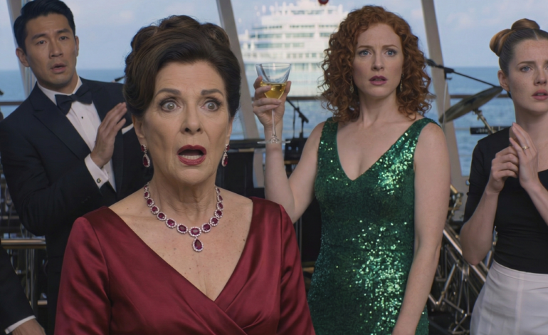 My daughter-in-law surprised me with a cruise—just her, my son, and me. During the fancy dinner, while she kept my son busy on the dance floor, a waitress quietly slipped me a note: “I just saw her tamper with your drink.” So I switched glasses. Twenty minutes later…