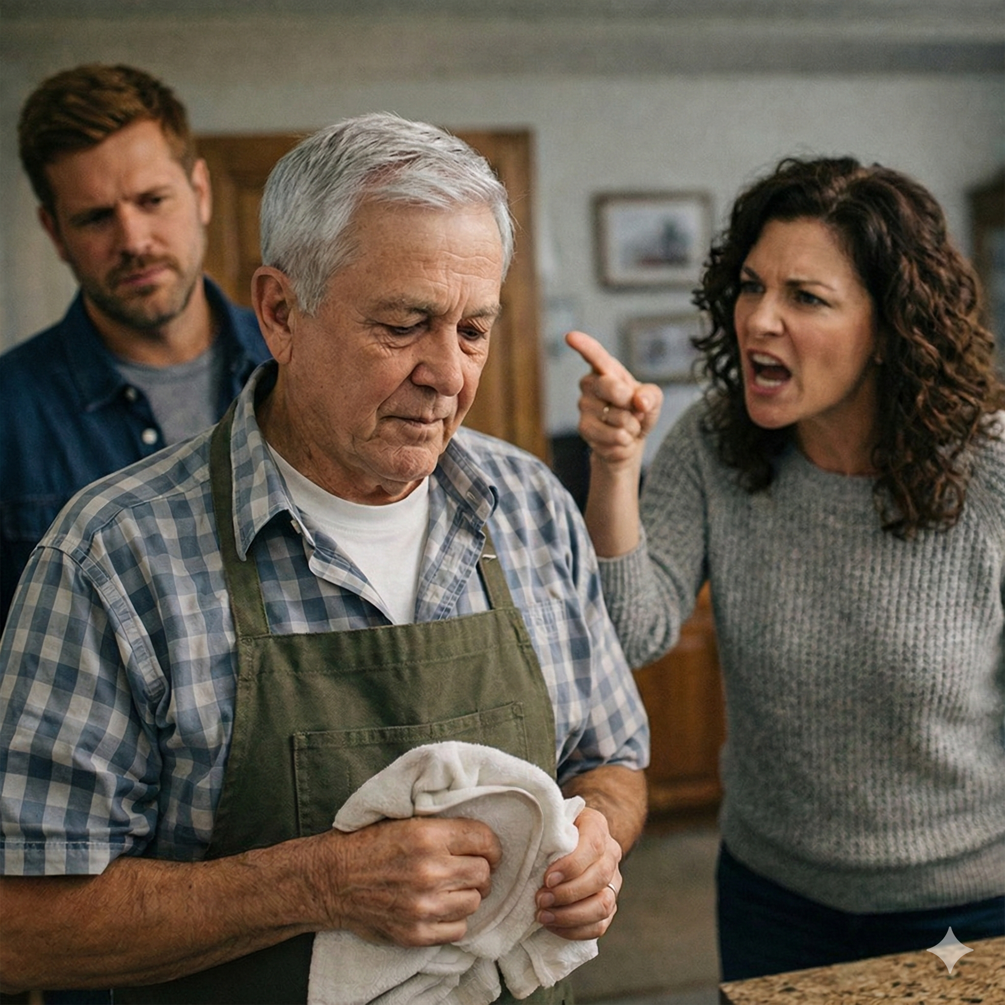 She Treated His Father Like a Live-In Servant—Until a Locked Drawer, a Hidden Hospital Bracelet, and One Quiet Phone Call Exposed the Truth That Shattered Their Perfect Home Overnight