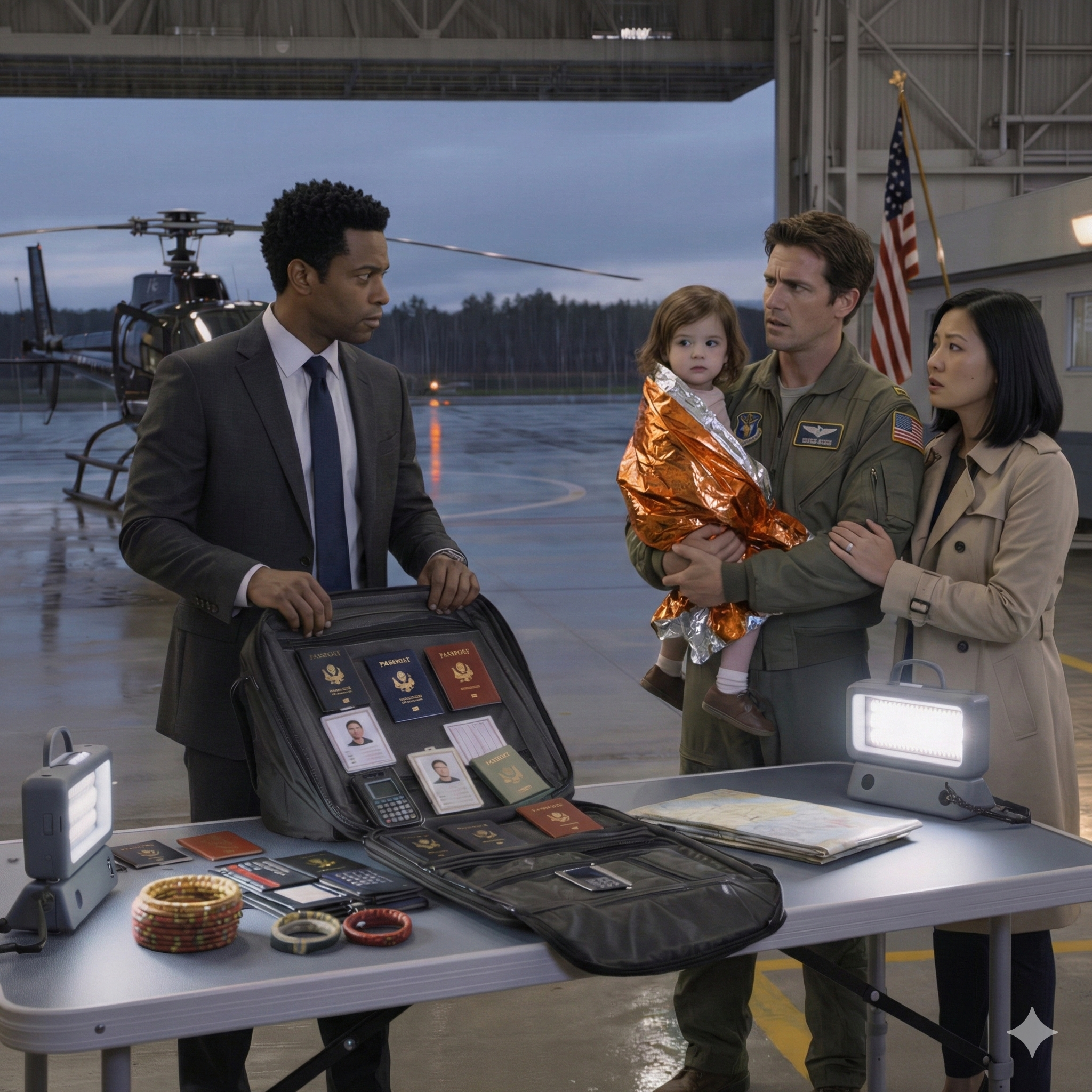 In My In-Laws’ Private Helicopter, The Side Door Was Left Open—And My 3-Year-Old And I Were Pulled Toward It. My Father Said Low, “No One Walks Away From This.” My Wife Laughed: “So This Is How It Ends.” I Grabbed My Daughter As Everything Went Sideways. Seven Hours Later, When Rescue Finally Reached Us, We Were Shaken And Hurt. When They Saw Who Was The Pilot…