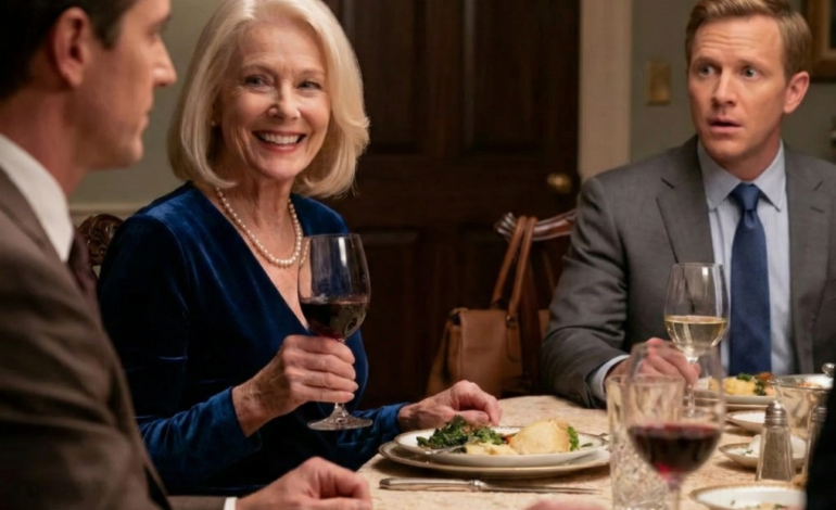 GRANDMA LOOKED AT ME WARMLY. “HAVE YOU BEEN KEEPING UP WITH THOSE PROPERTY TAX PAYMENTS ON YOUR HOUSE?” MY BROTHER STOPPED BRAGGING ABOUT HIS BONUS. MY PARENTS EXCHANGED PANICKED LOOKS. MY MOTHER WHISPERED, “MOM, WHAT TAXES?” I CALMLY SIPPED MY WINE AS GRANDMA CONTINUED…