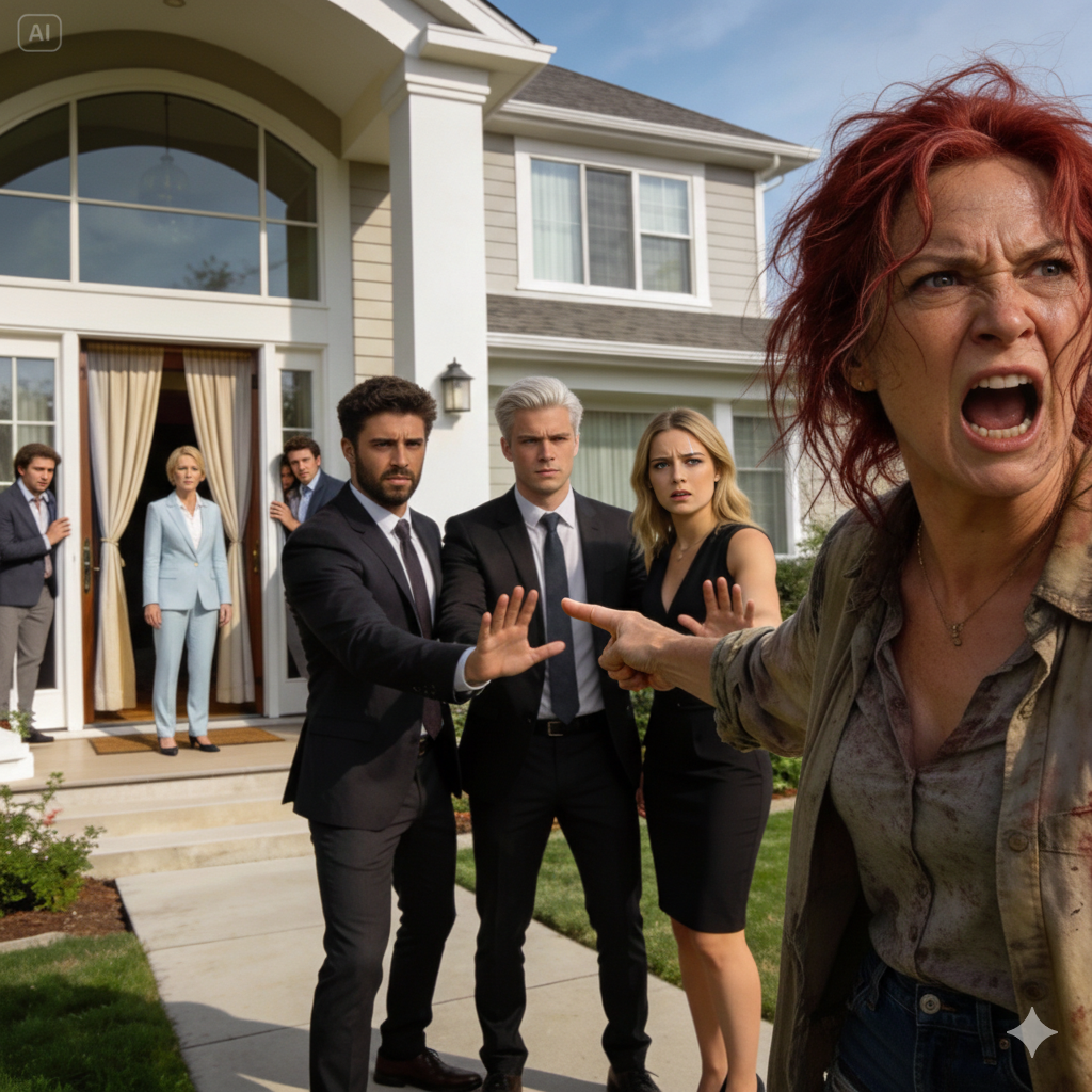 Then I calmly stepped forward, looked her straight in the eyes, and said I never wanted their gifts, only their safety.