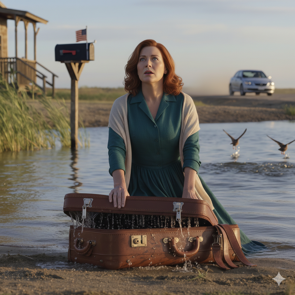 I watched my daughter-in-law toss a suitcase into the lake, then I heard something moving inside.