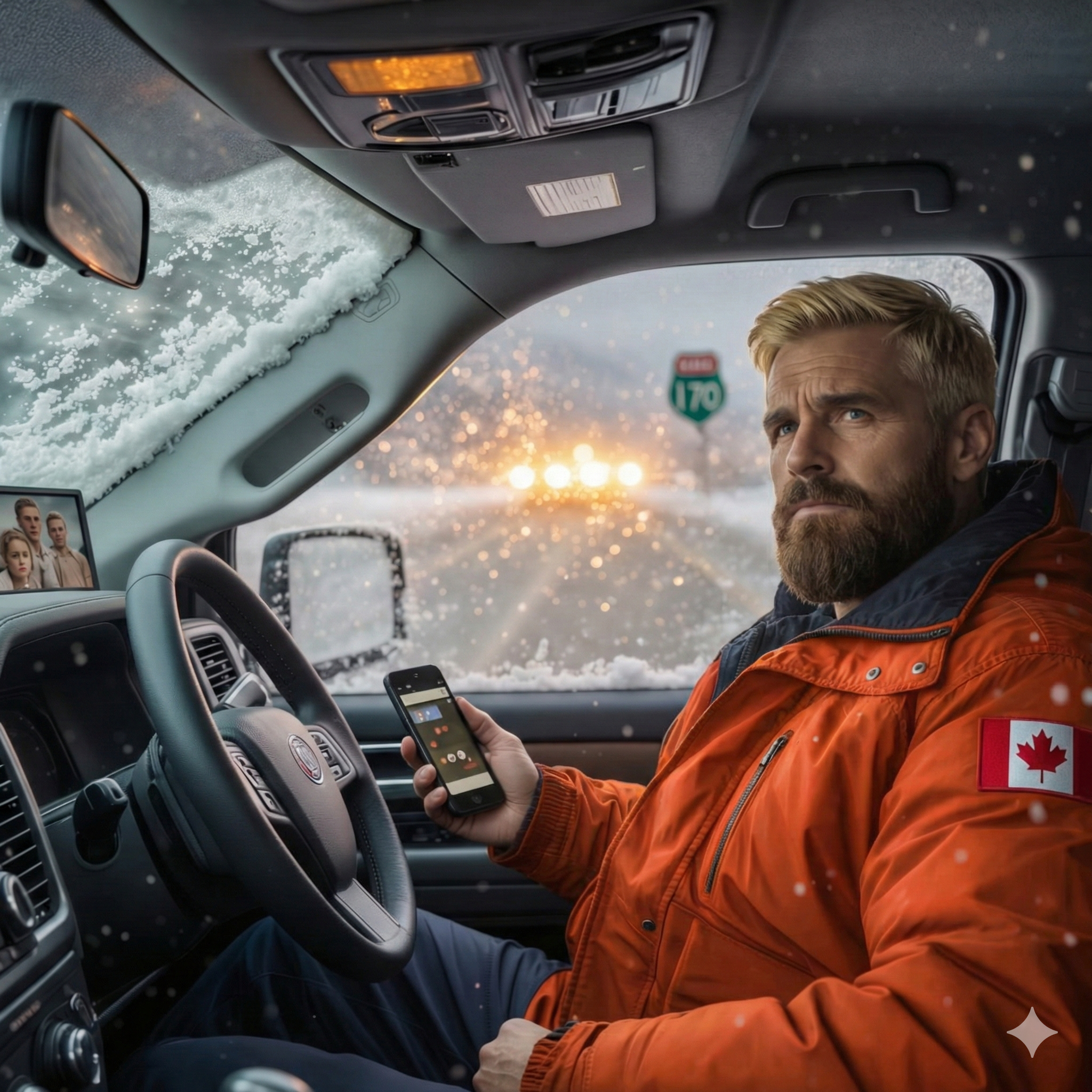 I sat stranded on a Colorado interstate for nine hours while the snow buried my truck, and when I begged my mom to pick up my kids from school, she sighed and said she was busy getting my sister’s dog groomed—then told me to “call an Uber,” so I paid $340 while my children waited scared and forgotten, and that night I quietly erased my parents from my phone plan, my home paperwork, and my life insurance—until three years later she texted, “Your dad had a heart attack.”