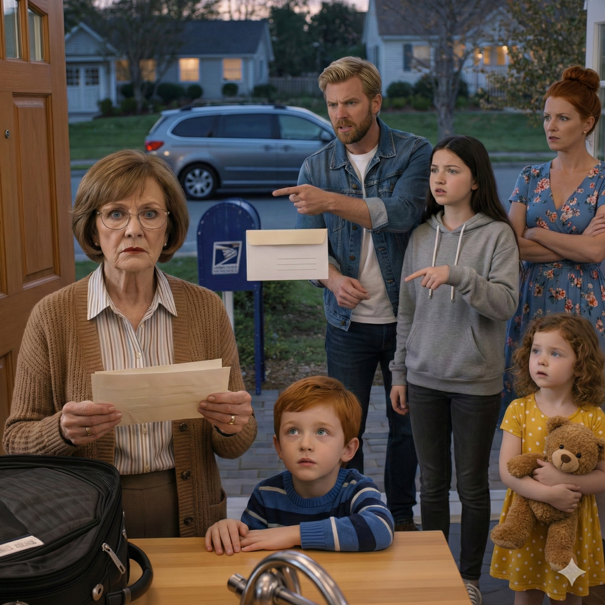 My son and daughter-in-law announced she was pregnant for the fifth time—but I was exhausted from having to care for and raise their kids for them. So I left… and they deliberately made it a big deal, calling the police to get me into trouble. What happened next left everyone stunned.