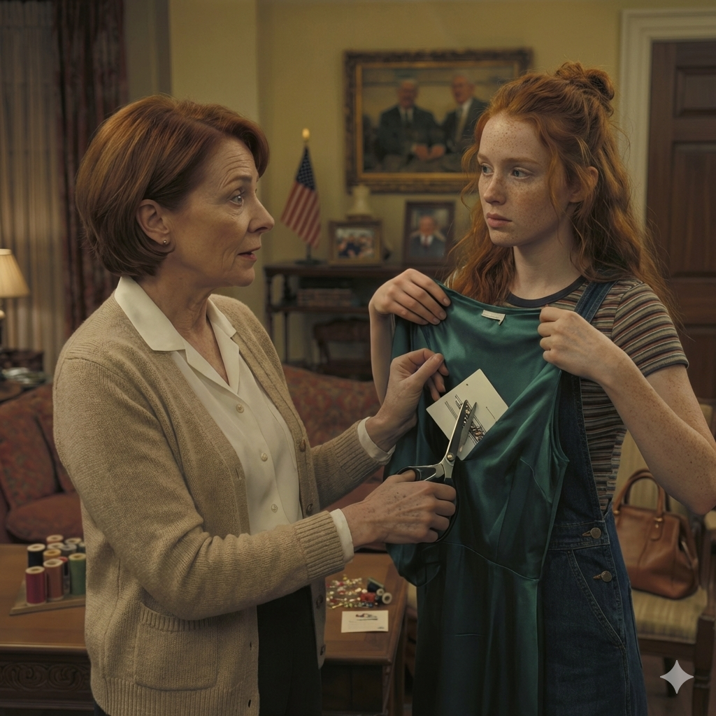 On the night before my birthday, my late father suddenly appeared in a dream and said, “Don’t wear the green dress your husband gave you!” When the seamstress brought the dress, I froze when I realized that the dress was green exactly as in the dream – and that was only the beginning of everything.