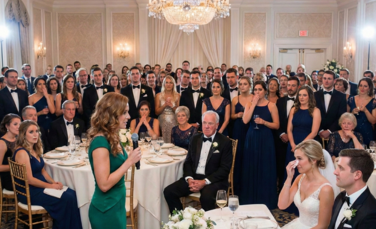 I Raised My Daughter Alone, and at Her Wedding Her Wealthy Father-in-Law Tried to Humiliate Me in Front of 300 Guests — Until I Calmly Stood Up and Asked, “Do You Even Know Who I Am?” and Watched the Ballroom Go Silent Under the Crystal Chandelier Lights