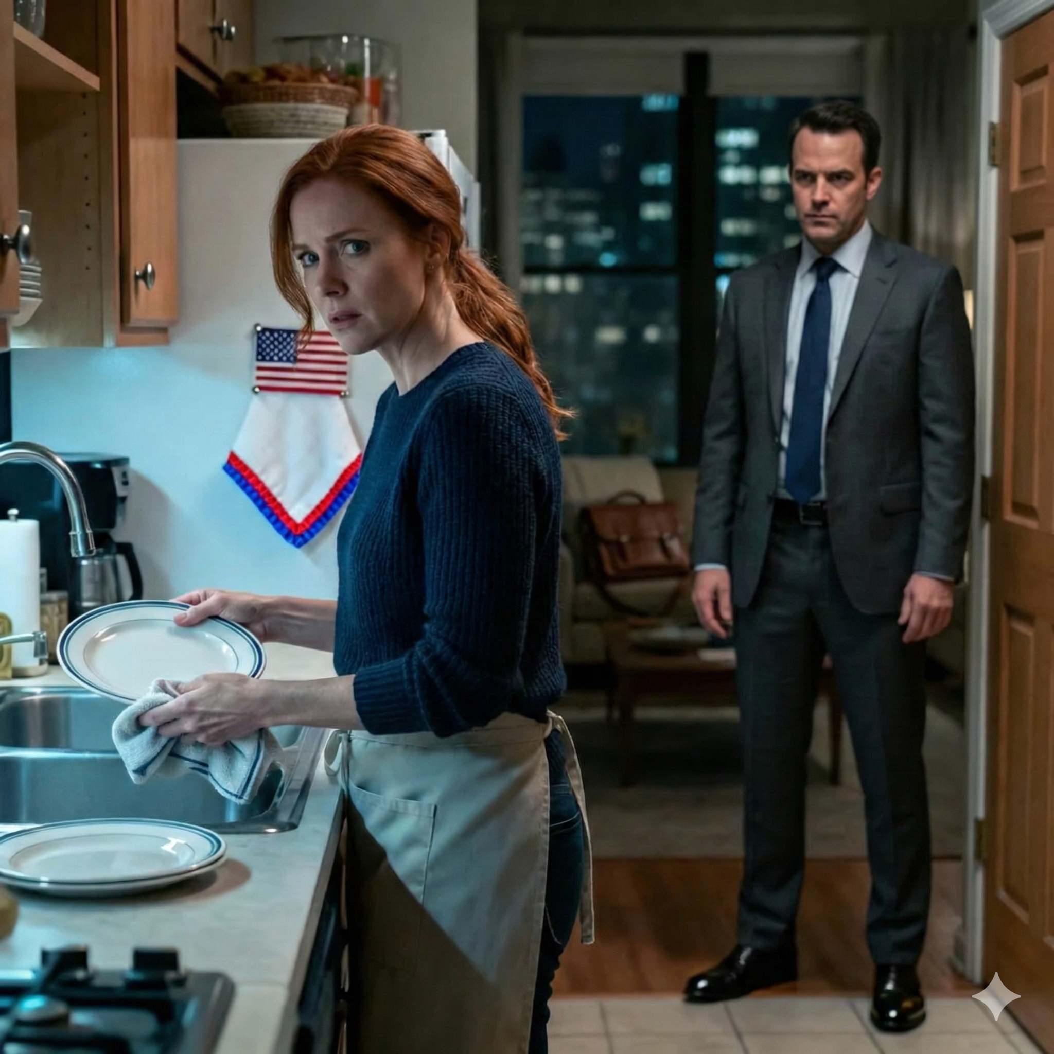 “THE FREELOADING ENDS TODAY.” MY HUSBAND DECLARED IT RIGHT AFTER HIS PROMOTION, ANNOUNCING THAT FROM NOW ON, WE’D HAVE SEPARATE BANK ACCOUNTS. I AGREED. AND THEN, ON SUNDAY – HIS SISTER CAME FOR DINNER. SHE LOOKED AT THE TABLE, LOOKED AT ME AND SAID: “ABOUT TIME HE STOPPED…”