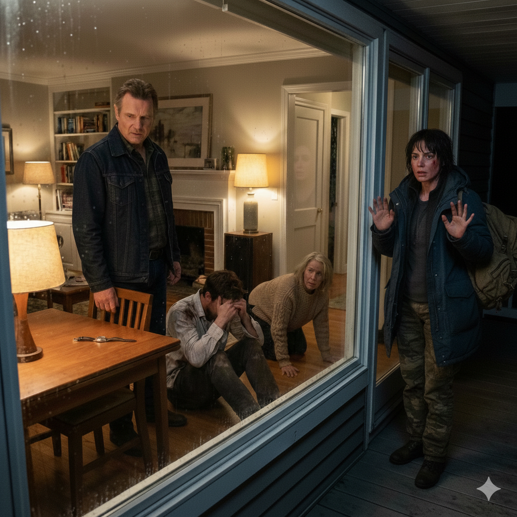 “Honey, why is your face covered in bruises?” My father came to celebrate my birthday and immediately noticed the injuries. My husband didn’t even seem embarrassed, just smirked, “Oh, that’s me—instead of wishing her happy birthday, I slapped her!” My father didn’t find it funny. He took off his watch and told me to go outside. Through the window, I saw my mother-in-law crawling out first…