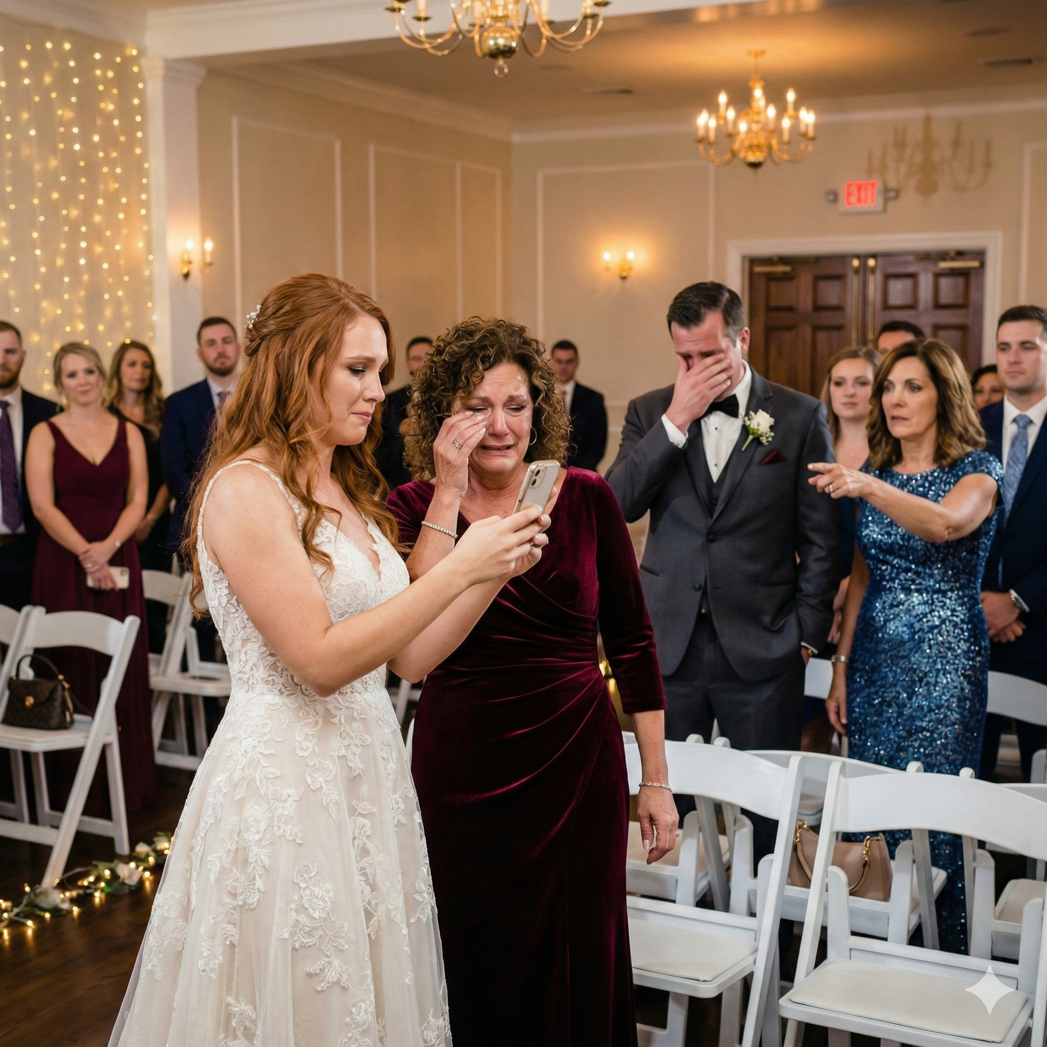 At my wedding, my in-laws mocked my mother in front of 204 people. Then said to one of the guests, “That’s not a mother. That’s a mistake in a dress.” My fiancé laughed. I didn’t. I got up and called off the wedding in front of everyone. Then I did THIS. The next day, their world collapsed because…