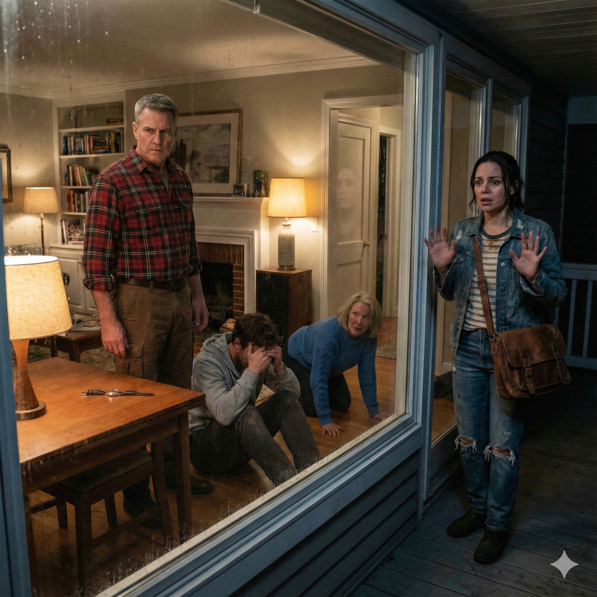 “Honey, why is your face covered in bruises?” My father came to celebrate my birthday and immediately noticed the injuries. My husband didn’t even seem embarrassed, just smirked, “Oh, that’s me—instead of wishing her happy birthday, I slapped her!” My father didn’t find it funny. He took off his watch and told me to go outside. Through the window, I saw my mother-in-law crawling out first…