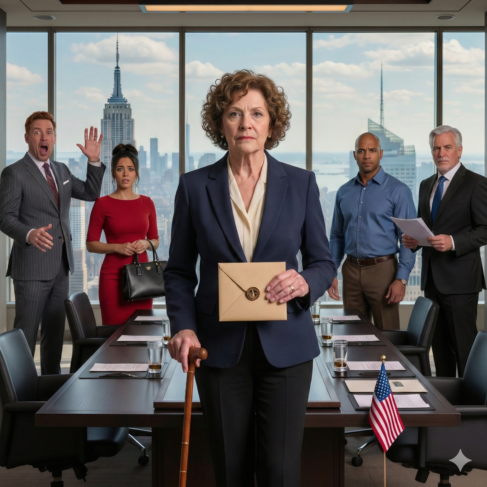 At the will reading, my son leaned toward my daughter-in-law and said, “Finally, we’re splitting Mom’s $8 million.” The whole room burst into laughter. Then I walked in, calmly reached out and straightened the will—and my son and his wife’s smiles vanished.