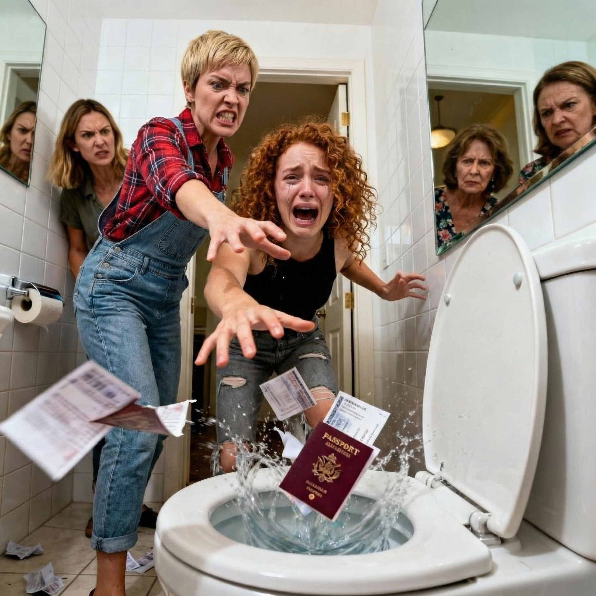 My Sister Ripped Up My Passport And Flushed It Down The Toilet To Force Me To Stay And Watch Her Kid – Destroying My $6,500 Italy Trip. She Smirked, “You Aren’t Going Anywhere. Now You Have To Stay.” Mom Backed Her Up, “Don’t Be Dramatic.” The Whole Family Laughed. I Quietly