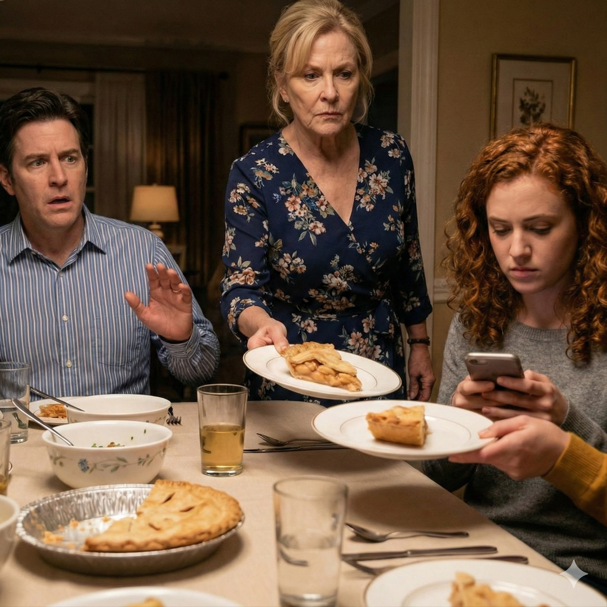 The Pie My Son Served Me Was Too Perfect—So I Swapped Plates, and Dinner Turned Into a Family War