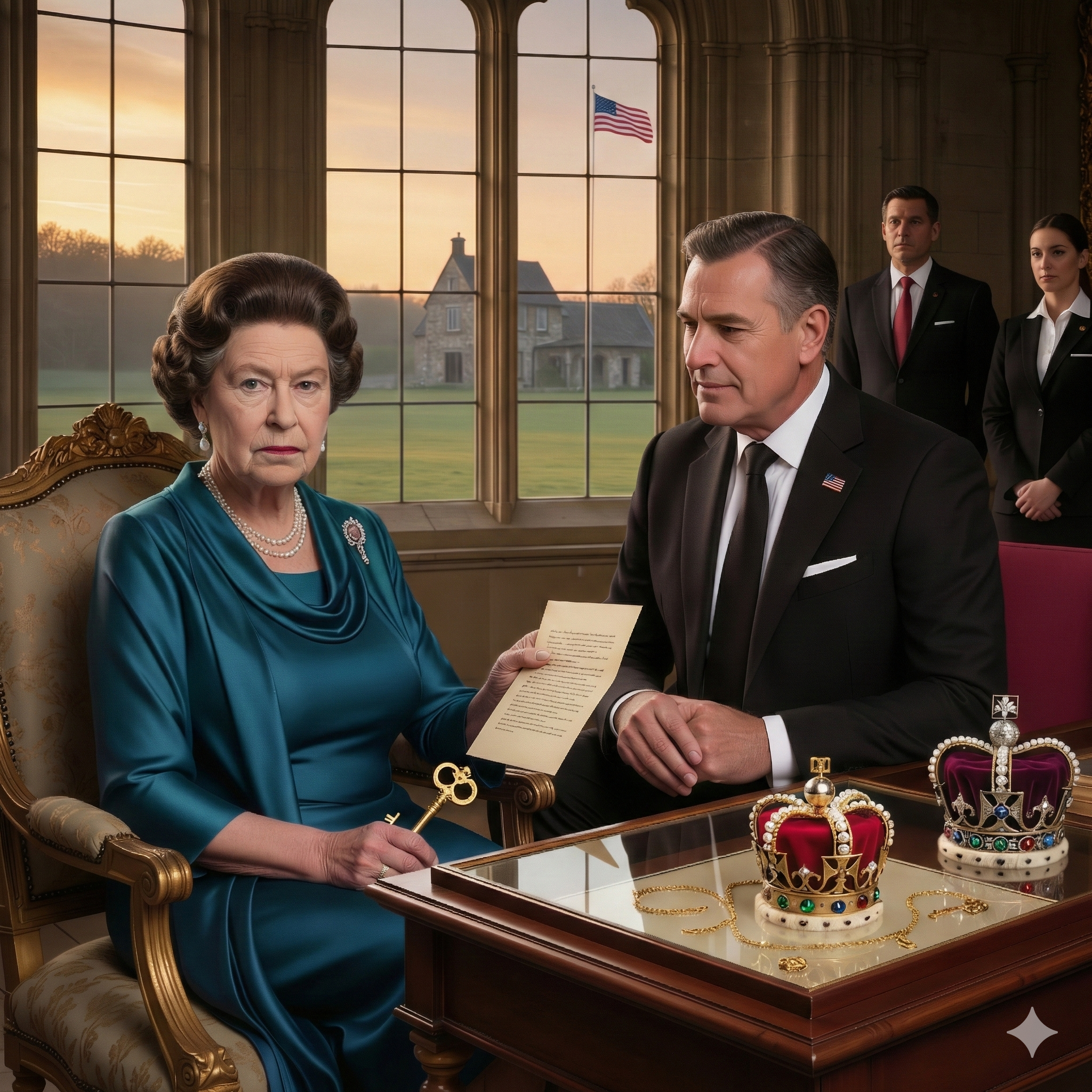 In 1985, my husband made a bet with me: “If you can put up with me for 40 years, I’ll give you an unbelievable gift.” I thought it was just a joke. Exactly 40 years after he passed away, a lawyer knocked on my door, handed me the key to a house in Scotland and a letter that read: “You’ve won. Go alone. Don’t trust anyone—not even our children”—and when I arrived and opened the door…