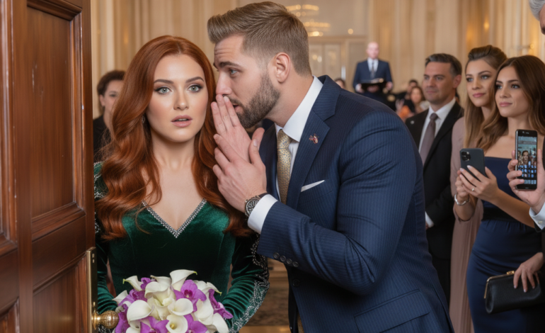 I was abandoned at my own wedding, and my millionaire boss leaned in and whispered, “Pretend I’m the groom.”