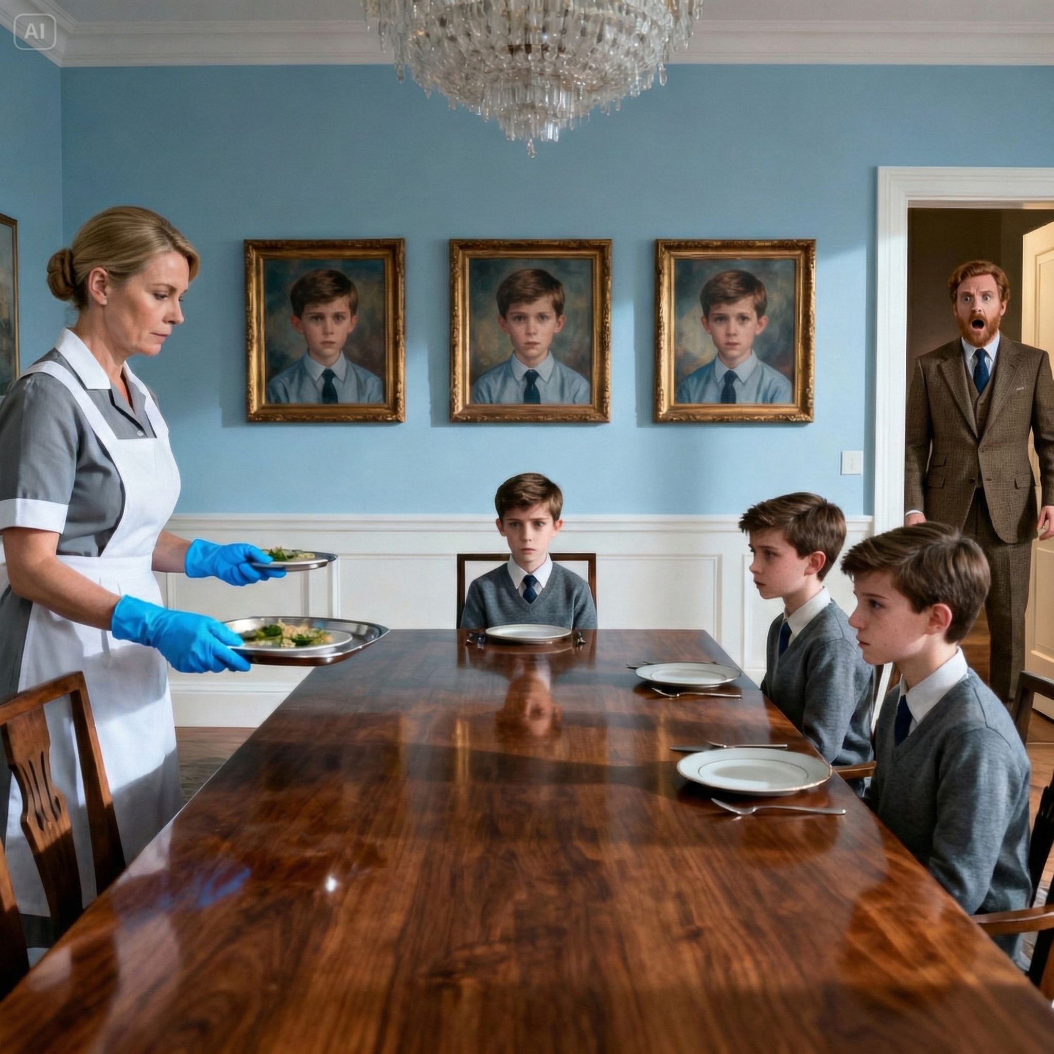 A Millionaire Arrives Unannounced at Lunchtime… and Can’t Believe What He Sees